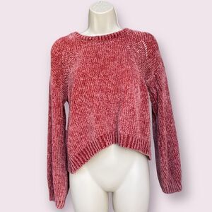 Charlotte Russe Cozy Long Sleeve Blouse Size XS